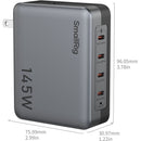 SmallRig 145W 4-Port USB-C Wall Power Adapter