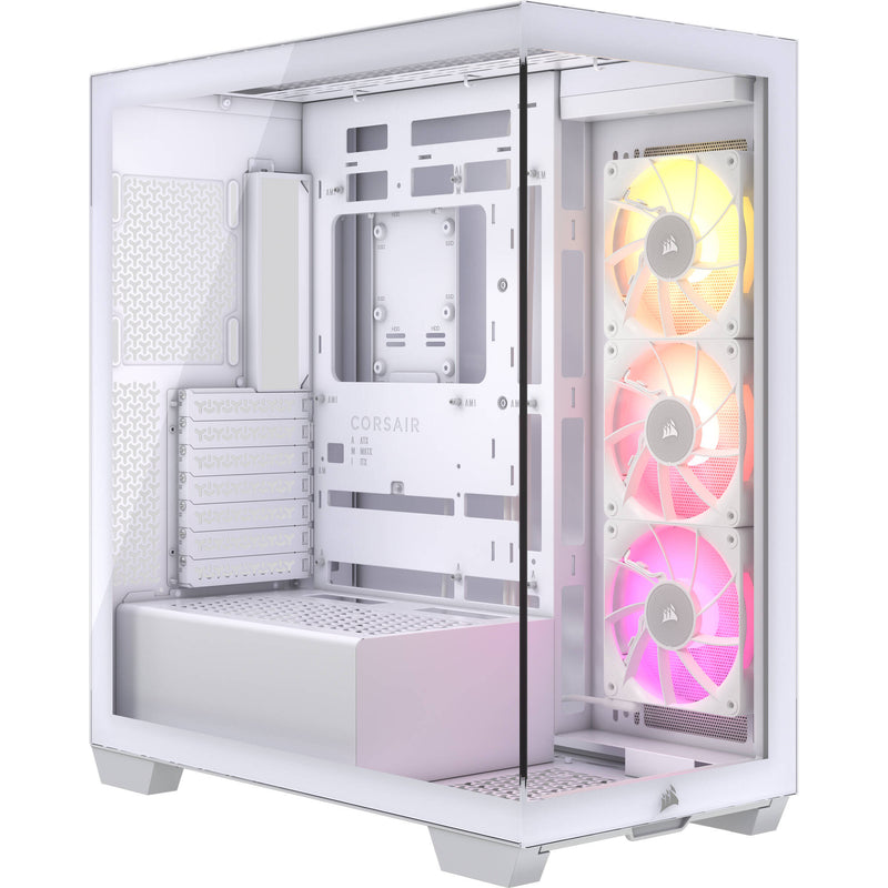 Corsair iCUE LINK 3500X RGB Mid-Tower ATX Desktop Case (White)