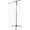 On-Stage MS7550 One-Handed Tripod Microphone Stand with Telescoping Boom (Brown Box)