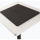 On-Stage Wood Studio Monitor Stands (White, Pair)