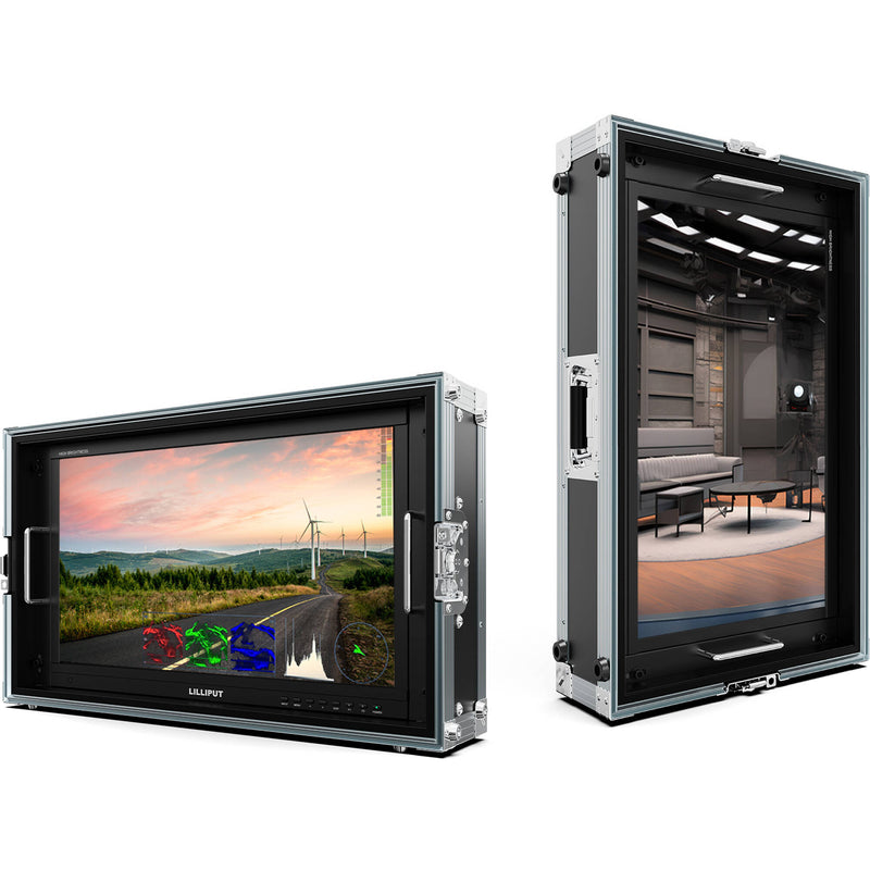 Lilliput PVM220S-H 21.5" High-Brightness Broadcast Monitor with Carry Case (V-Mount)