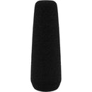 Radius Shotgun Microphone Foam Windscreen for 0.74 to 0.86" Diameter Microphones (Black, 4.7")