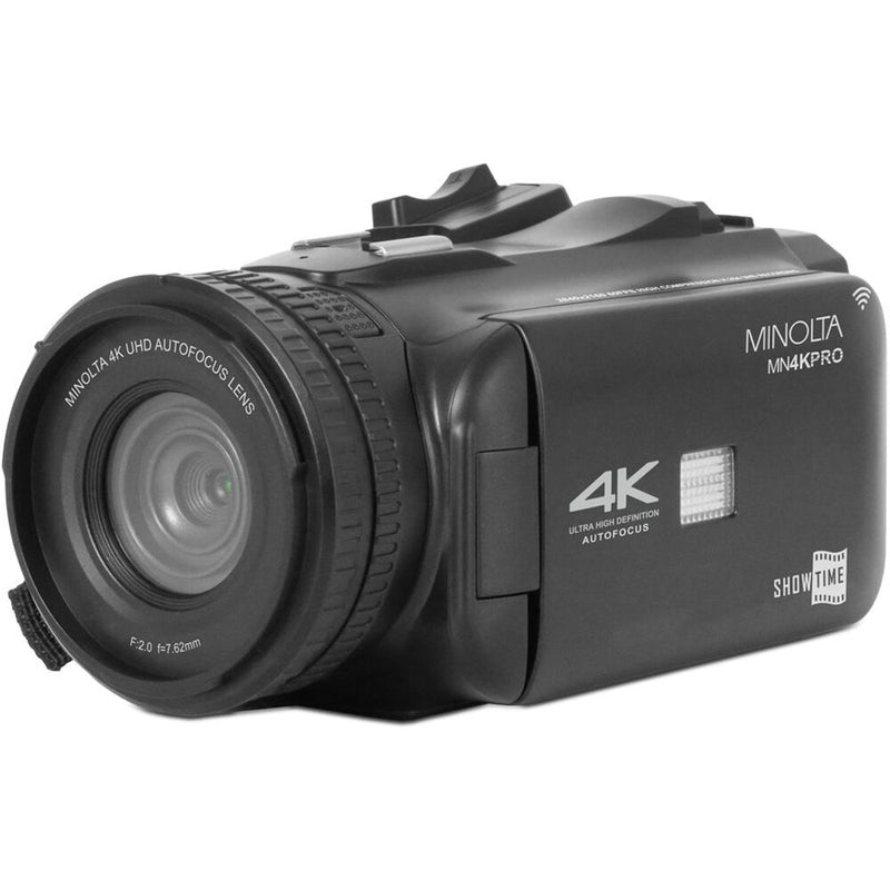 Minolta MN4KPRO UHD 4K60 Autofocus Pro Camcorder Kit