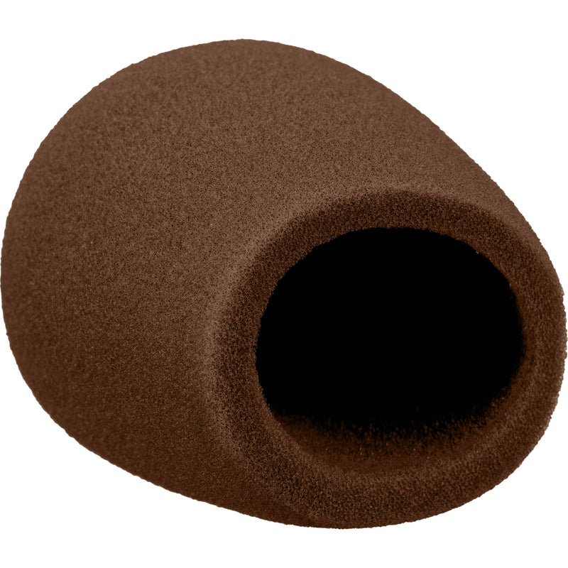 WindTech 900 Series Microphone Windscreen - 1-5/8" Inside Diameter (Brown)