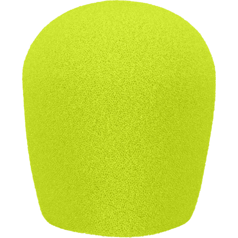 WindTech 900 Series Microphone Windscreen - 1-5/8" Inside Diameter (Neon Yellow )