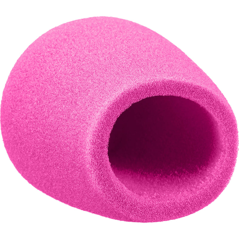 WindTech 900 Series Microphone Windscreen - 1-5/8" Inside Diameter (Neon Pink )