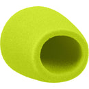 WindTech 900 Series Microphone Windscreen - 1-5/8" Inside Diameter (Neon Yellow )