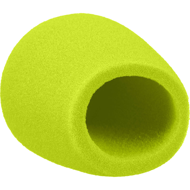 WindTech 900 Series Microphone Windscreen - 1-5/8" Inside Diameter (Neon Yellow )