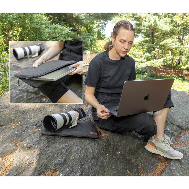 Ruggard LuxeWeave Laptop Sleeve for 16" MacBook Pro (Ash)