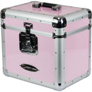 Odyssey Krom Series KLP2 Stackable Record/Utility Case (Pink)