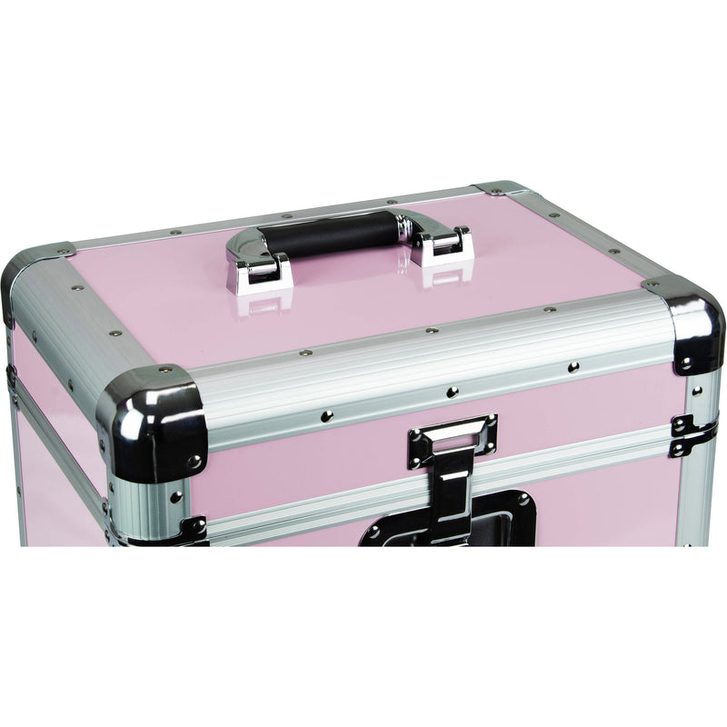 Odyssey Krom Series KLP2 Stackable Record/Utility Case (Pink)