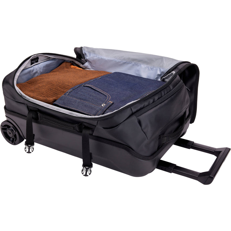 Thule Chasm Wheeled Carry-On Duffel Bag (Black, 40L)