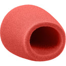 WindTech 900 Series Windscreens for 1-5/8" Diameter Microphones (3 Pack, Tangerine)