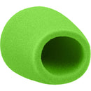 WindTech 900 Series Windscreens for 1-5/8" Diameter Microphones (3 Pack, Neon Green)
