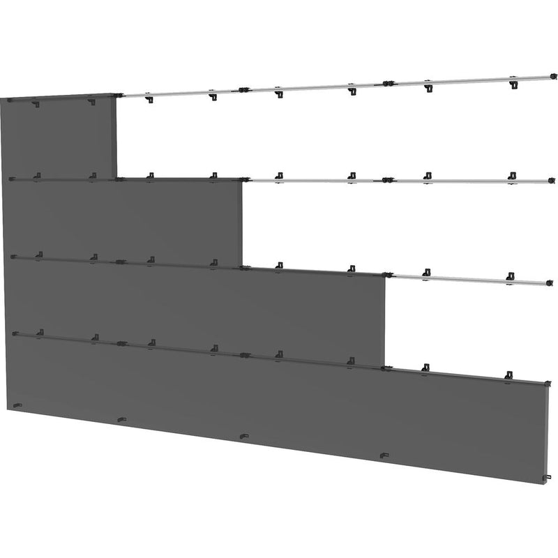 Peerless-AV DS-LEDUNV1200-4X4 Preconfigured SEAMLESS Kitted Universal dvLED Mounting System for 1200mm Wide Cabinets