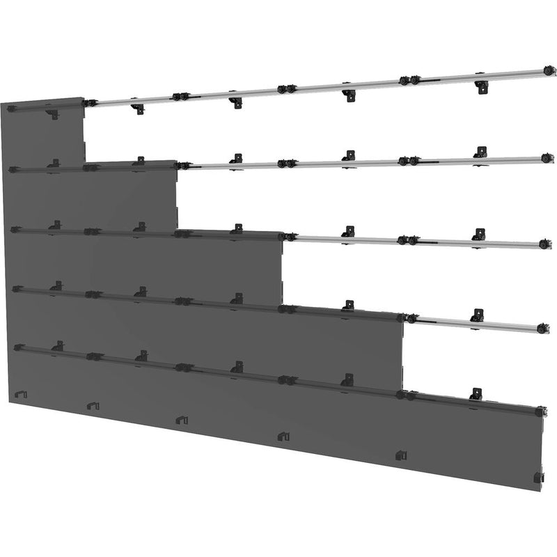 Peerless-AV DS-LEDUNV610-5X5 Preconfigured SEAMLESS Kitted Universal dvLED Mounting System for 610mm Wide Cabinets