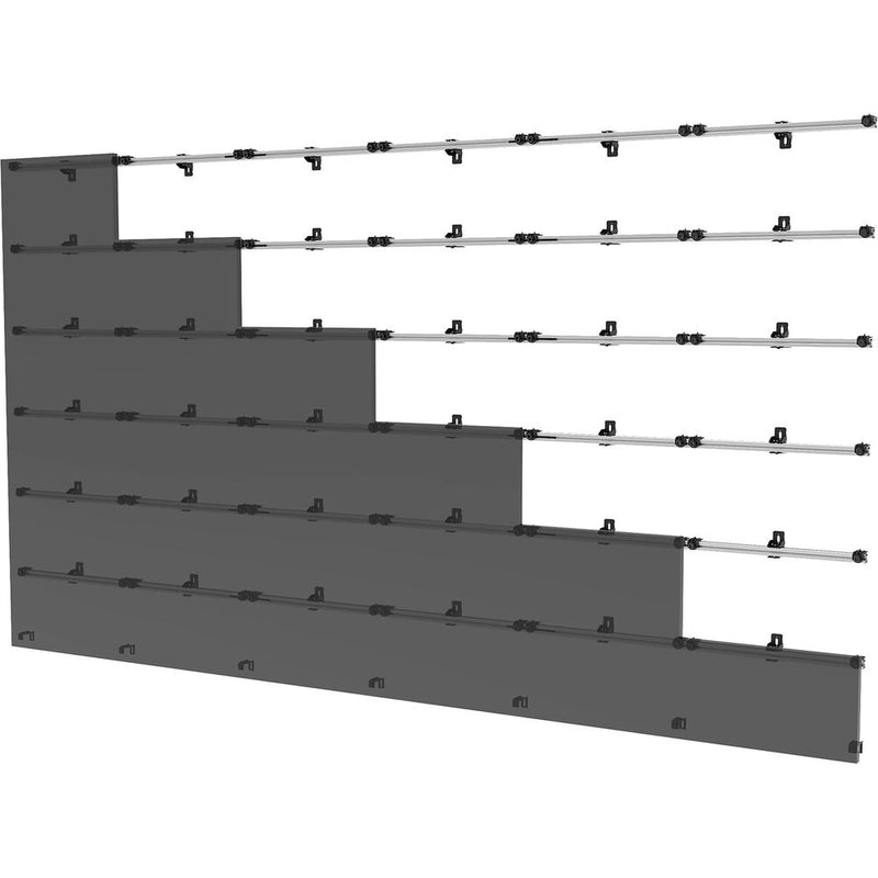 Peerless-AV DS-LEDUNV610-6X6 Preconfigured SEAMLESS Kitted Universal dvLED Mounting System for 610mm Wide Cabinets