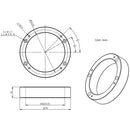 ZWO 2.8" Diameter M54 Adapter