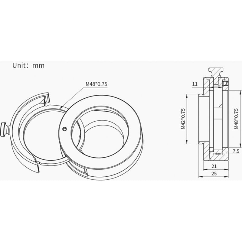 ZWO M42-II 2" Filter Drawer
