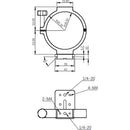 ZWO Holder Ring For ASI Cooled Cameras (78mm ID)