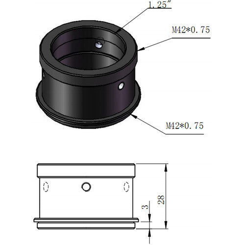 ZWO T2-1.25" Holder