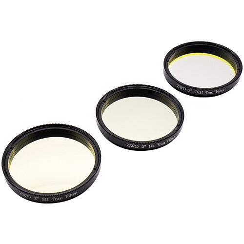 ZWO 2" HA SII OIII 7nm Filter Set