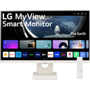 LG 24.5" MyView Smart Monitor (White)