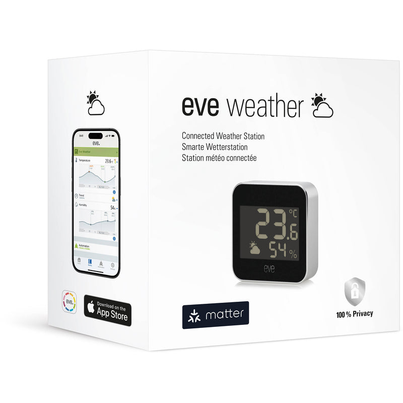 Eve Weather Station with Matter