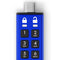 Istorage 512GB datAshur PRO+C Encrypted USB-C Flash Drive