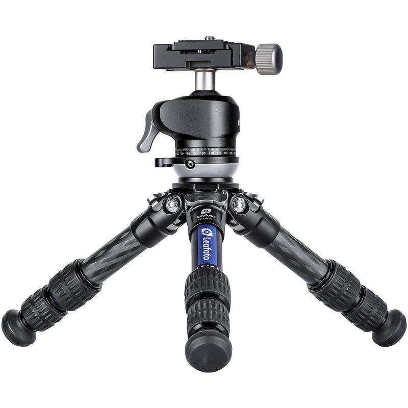 Leofoto LS-223CEX X Ranger Carbon Fiber Table Tripod with Leveling Base & LH-25 Mini Ball Head