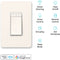 TP-Link HS220 Smart Wi-Fi Light Switch & Dimmer (Light Almond)