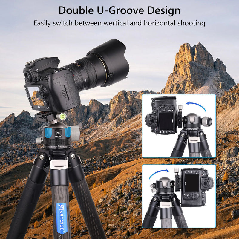 ARTCISE KB54 Low-Profile Ball Head