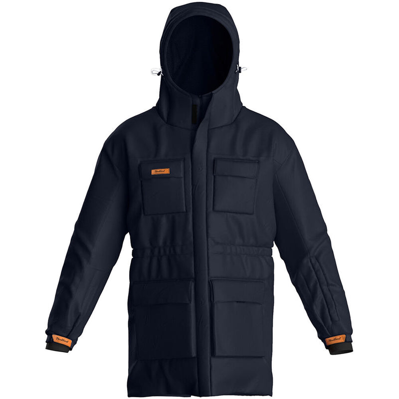 Haukland 7-in-1 Photography Jacket (Black/Blue, Men's 4XL)