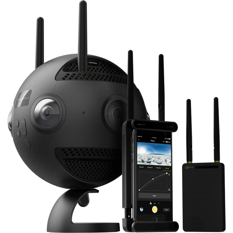 Insta360 Pro II Spherical VR 360 8K Camera Premium Bundle