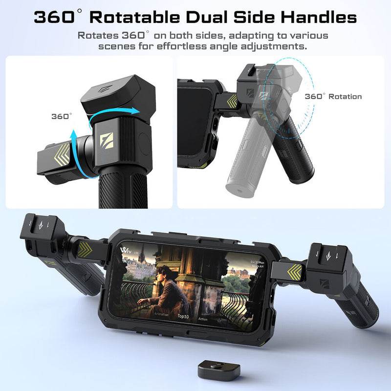 Freewell Genius Smartphone Rig Cage for iPhone 15 Pro