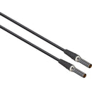 Canare VPC001F Standard Size Video Patch Cord (1', Black)