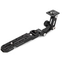3 Legged Thing Ultra Plate Multifunctional Arca-Type QR Plate with Thingy Camera Platform (6", Matte Black)