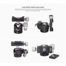 Leofoto LS-224CX Carbon Fiber Tripod with LH-25 Mini Ball Head