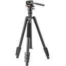 Vanguard Vesta GO 234AV10 Aluminum Tripod with VEO PV-10 Video Head