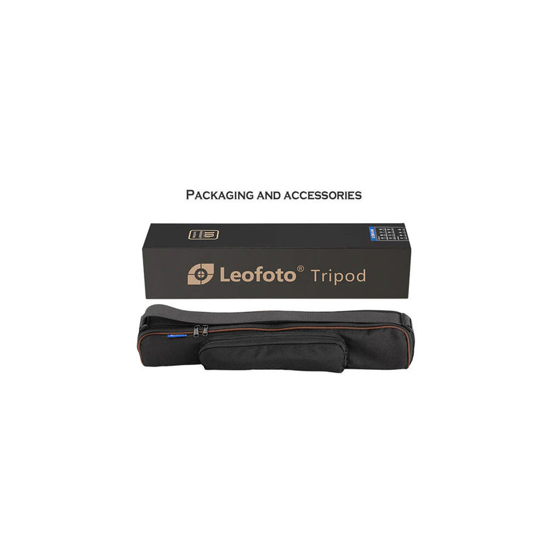 Leofoto LS-365CX Carbon Fiber Tripod (Black)