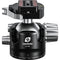 Leofoto LH-55LR Ball Head with LR-70 Lever-Release Clamp (Black)