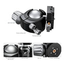 Leofoto LH-55LR Ball Head with LR-70 Lever-Release Clamp (Black)