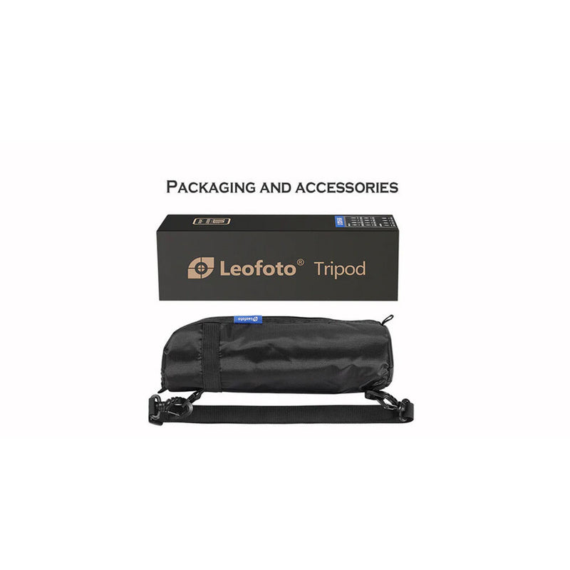 Leofoto LS-223CEX X Ranger Carbon Fiber Table Tripod with Leveling Base