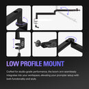 Elgato Creator's Prompter Bundle with Low-Profile Mic Arm