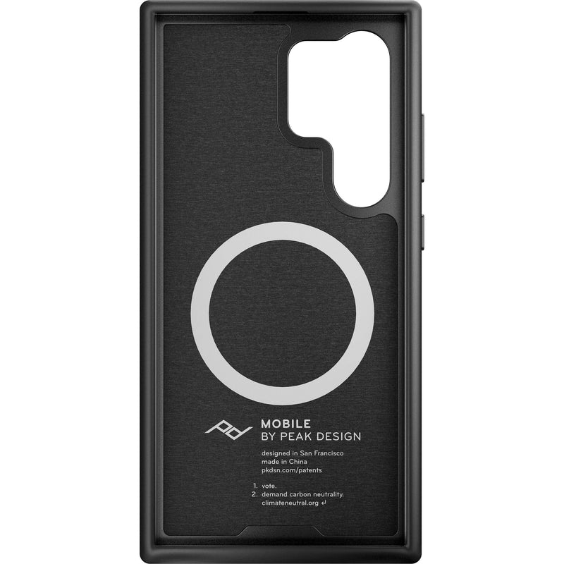 Peak Design Everyday Fabric Case Samsung Galaxy S24 Ultra (Charcoal)