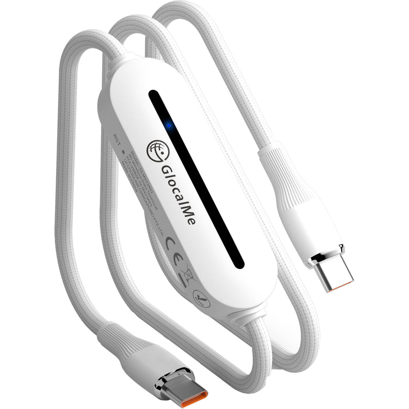GlocalMe UniCord USB-C Cable with 4G CloudSIM Hotspot (3.3')