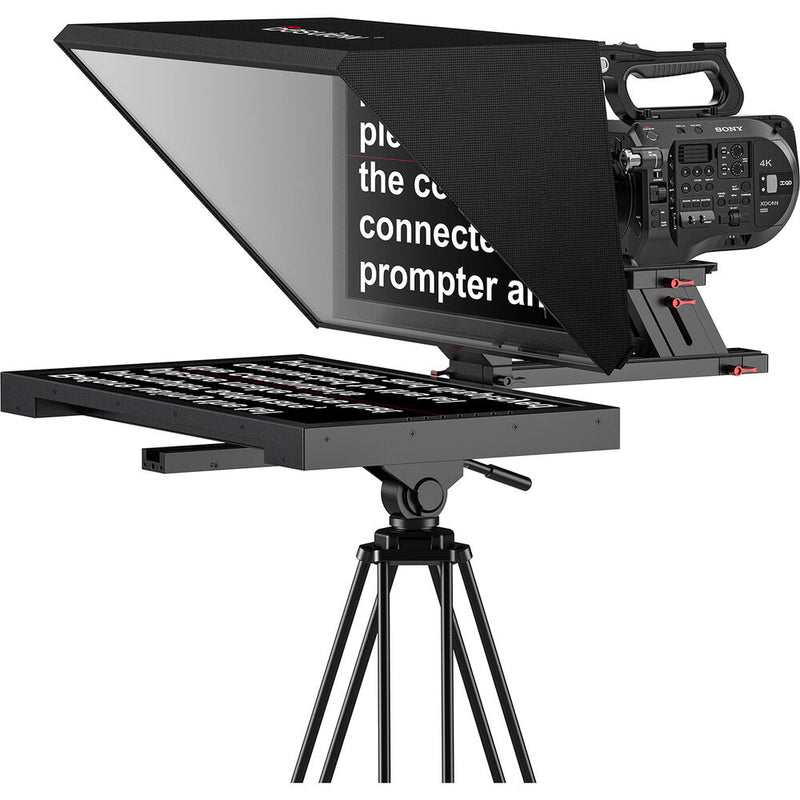 Desview DT20-MS Dual-Screen HDMI/3G-SDI Teleprompter with 20" High-Bright Monitors