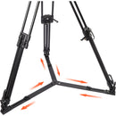 Desview Professional Tripod for DT20, DT22 & DT24 Teleprompters