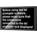 Desview DT20-MS Dual-Screen HDMI/3G-SDI Teleprompter with 20" High-Bright Monitors