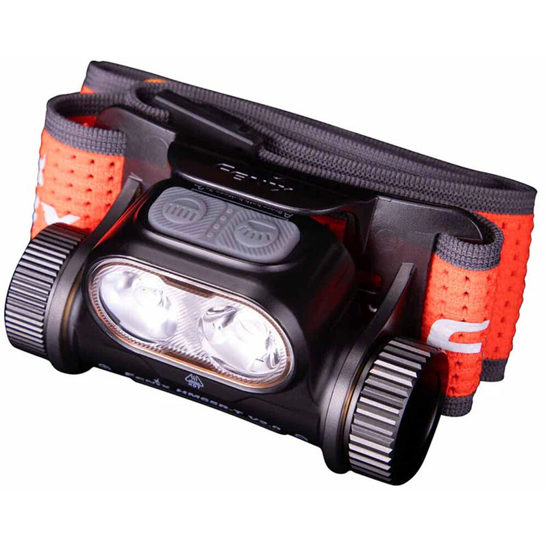 Fenix Flashlight HM65R-T V2 Rechargeable Trail Running LED Headlamp (Black)